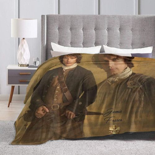 Couverture En Flanelle Micro Polaire Ultra Douce Et Chaude Jamie Fraser