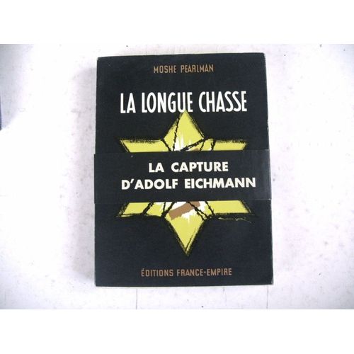 Seconde Guerre Mondiale La Longue Chasse Capture Aldolf Eichmann Tbe Bandeau D'Origine 1961