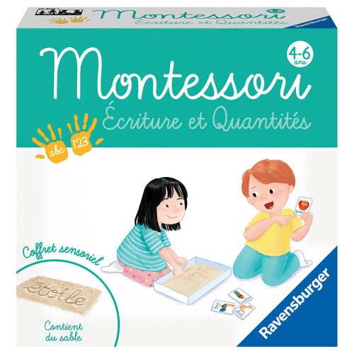 Jeux Montessori - Ecriture Et Quantités