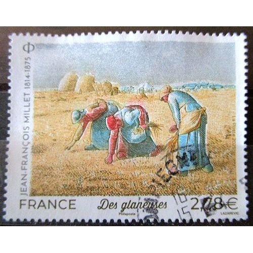2025. Timbre Des Glaneuses De Jean-François Millet.