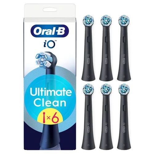 Brossette dentaire Oral B iO Ultimate Clean Noire X6