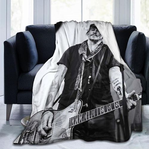 Couverture Johnny Depp Plaid