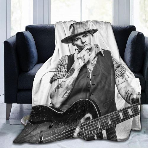 Couverture Johnny Depp Plaid