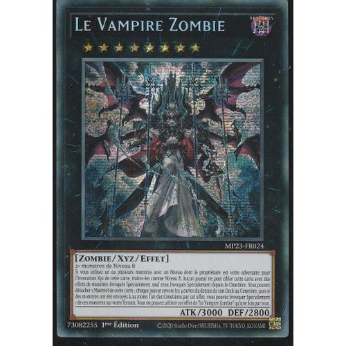 Carte Yu-Gi-Oh - Le Vampire Zombie - Mp23-Fr024 - Secrète-Rare -