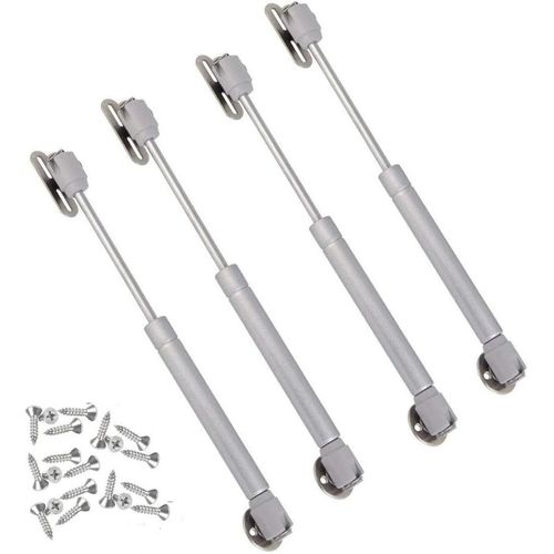 4X Gaz Hydraulique Charnières Vérins À Gaz 120N Verin Meuble Pour Porte Battante Lourde, Support Du Couvercle À Fermeture Douce[JIA5284578]
