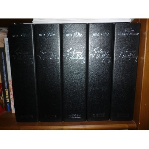 Johnny Hallyday Ma Vie Éditions Atlas 5 Classeurs Avec L'histoire De Ses Disques, Les Concerts,Etc..