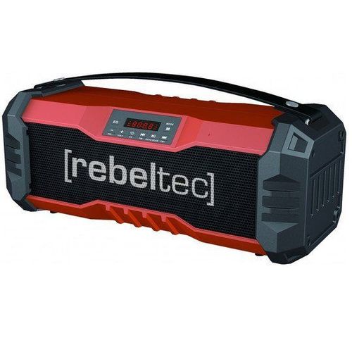 Rebeltec SoundBox 350 Bluetooth garsiakalbis (8?h, Fonctionnement sur piles), Enceinte Bluetooth, Noir, Rouge