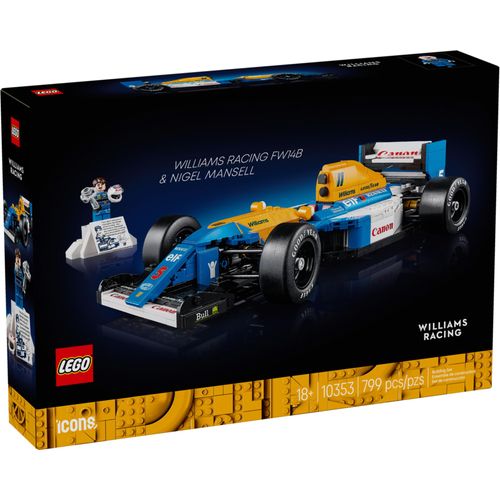 LEGO Icons - Williams Racing FW14B et Nigel Mansell - 10353