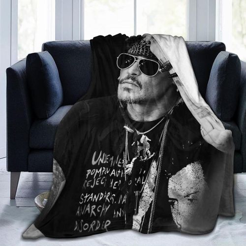Couverture Johnny Depp Plaid