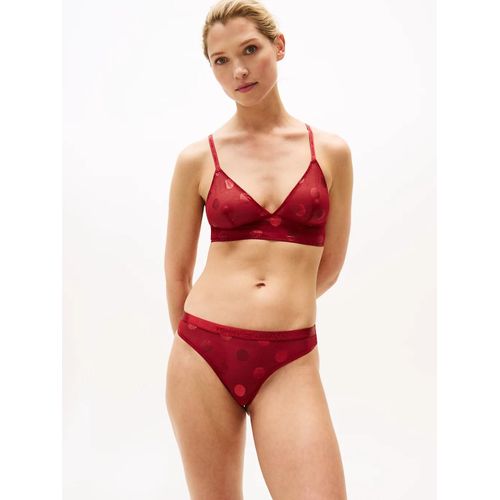 String À Motif Étoiles En Tulle Thong/Regatta Red - M