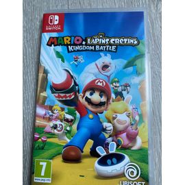 Jeux Switch : Mario And The Lapins Cretins Kingdom Battle