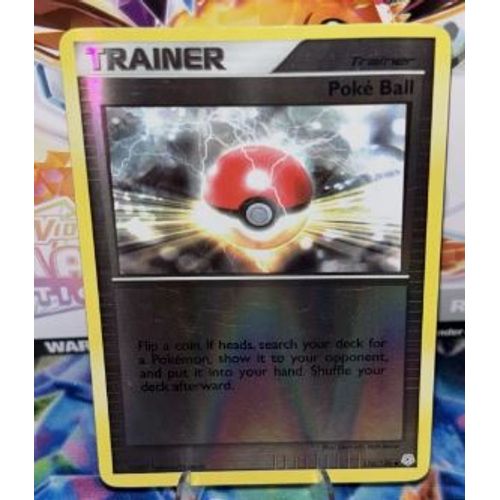 Poke Ball 110 / 130 Reverse Diamant Et Perle