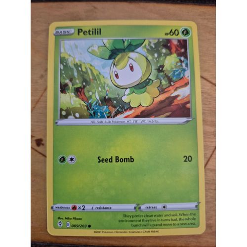 Carte Pokémon Petilil 009/203 -- Chlorobule