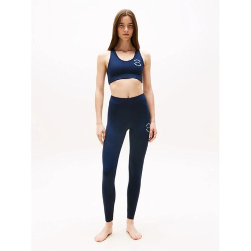 Legging D'intérieur Long À Logo Cotton Legging/Dark Blue - Xl