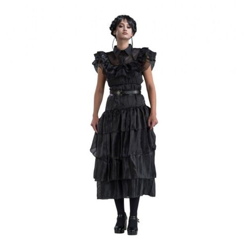 Déguisement Mercredi Addams Robe De Bal Femme