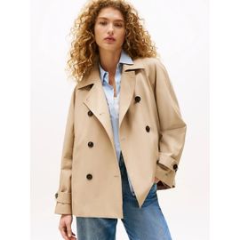 Trench-Coat Court Déperlant Cotton Reg Short Trench Coat/Beige - 44