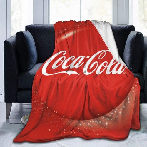 Couverture Polaire En Flanelle Coca-Cola Couverture Douce Et Chaude Couverture Légère En Micropolaire "X