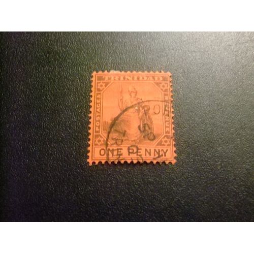 51 Trinidad Trinite 1901 / Britania / Yvert 56 Fu Filigrane Ca