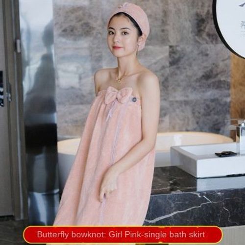 Serviette De Bain Portable Pour Femme, Dessus Tubulaire, Respirant Et Confortable, Sites, Sourire, Jupe, Maison, Absorbant, Doux, Grandes Serviettes