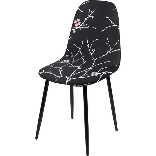 Housse De Chaise Scandinave Housse De Chaise De Salle À Manger Extensible Imprimé Couverture De Chaise Lavable Protection De Chaise Pour Maison(K?1 Pc)
