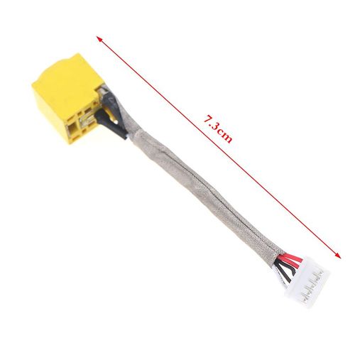Connecteur de câble d'alimentation cc pour ordinateur portable Lenovo ThinkPad E330 L430 L530 X220 X230 X230I, 7.2cm, nouveau