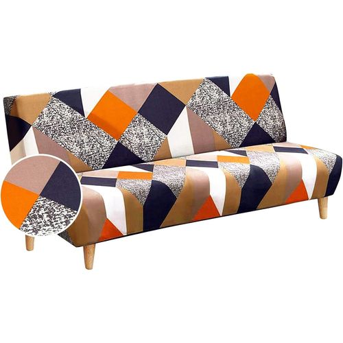 Housse De Canapé Extensible Une Pièce Couverture De Canapé Stretch Protecteur De Siège Pour Maison Revêtement De Canapé Lavable(B?Taille Unique)