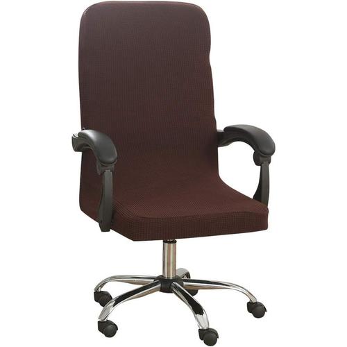 Housse De Chaise De Bureau Jacquard Universelle Extensible Lavable Couverture De Chaise Bureau Housses De Fauteuil Rotatif Extensibles Confortable Fauteuil De Direction