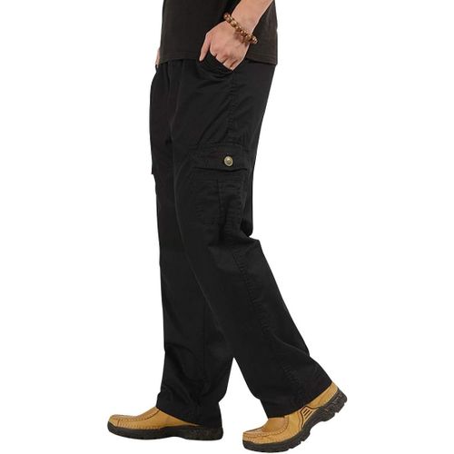 Pantalons De Travail Homme Cargo Militaire Multi Poches Pantalon Sport De Combat Outdoor Pantalons Décontracté Grande Taille Pour Randonnée