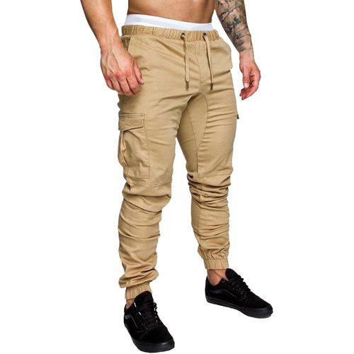 Homme Pantalon De Poche De Loisirs Décontracté Pour Sport Respirant Séchage Rapide Été En Coton