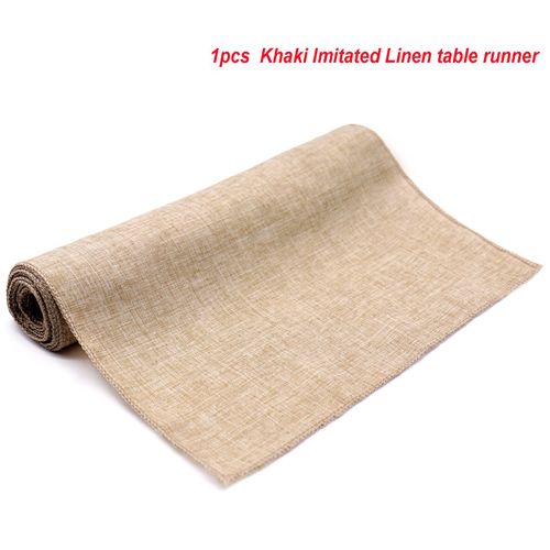 Chemin De Table En Toile De Jute, Nappe Imitation Lin, Décoration Rustique Pour Ixde Mariage, Banquet, Maison
