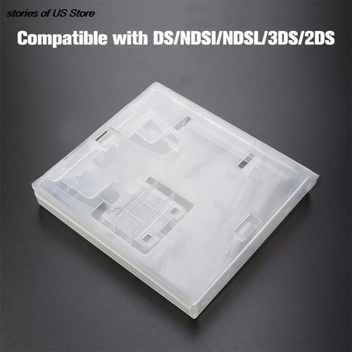 Étui De Protection De Stockage De Carte De Jeu Portable Transparent, Coque En Plastique, Boîte De Protection, 3ds, Ndsl, Ndsi, Ds, Haute Qualité, 1pc