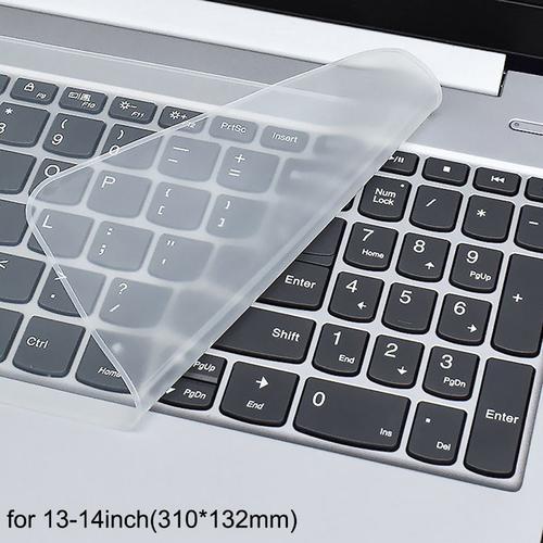 Juste de protection universelle pour clavier d'ordinateur portable, étanche, anti-poussière, silicone, ordinateur portable, film de protection, 13-17\""