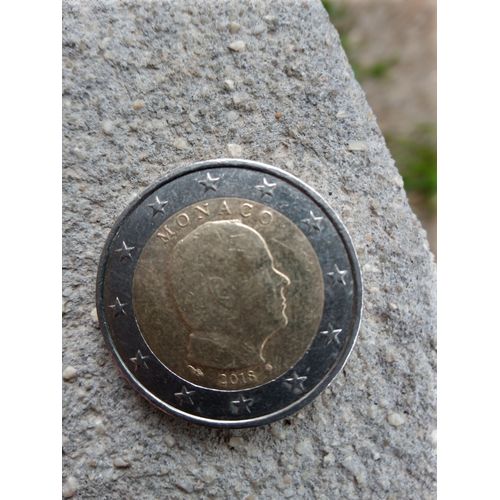 Pièce De 2 Euros Prince Albert De Monaco