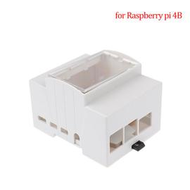 Raspberry Pi 4 boîtiers écran tactile 7 pouces blanc + bouton d