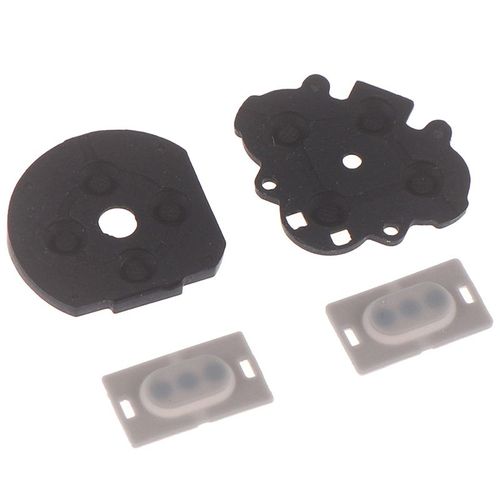Pièce De Rechange Pour Console De Jeu Psp 1000, 1 Ensemble De Haute Qualité, Tampons Fat D, Bouton R L En Caoutchouc Conducteur, Pièce De Réparation