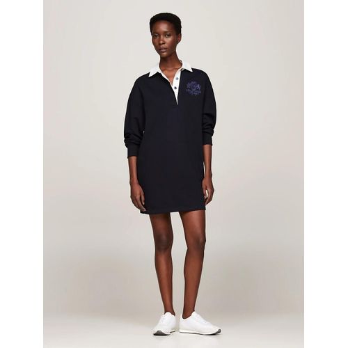 Robe Rugby Courte Décontractée Reg Varsity Crest Rugby Dress/Navy Blue - Xxl
