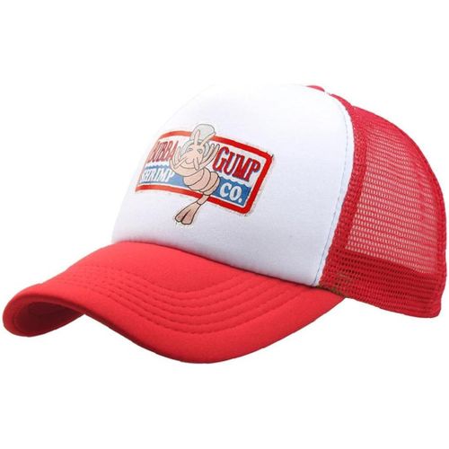 Unisexe Camion De Baseball Casquette De Snapback Réglable Bubba Gump Shrimp Casquette De Baseball Brodé Chapeaux Rouges