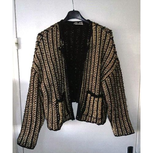 Veste Courte En Tricot Mango Taille L