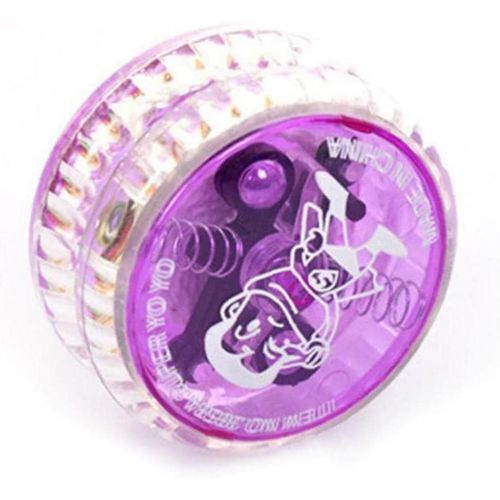 1pc Magic Yoyo Led Light Classic Jouets Jeux Enfants Pratique Professionnelle Jonglerie Amateur Montrer Jouets Kids Cadeau (Couleur Aléatoire)