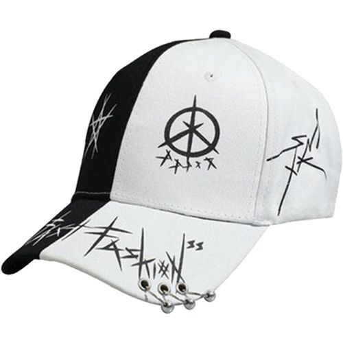 Mode Réglable Casquette De Baseball Chapeau Hip-Hop Avec Trois Anneaux D'été Pour Les Hommes Respirante Cap Femmes