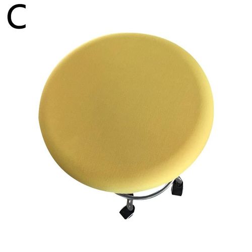 Housses Élastiques Lavables Pour Tabouret De Bar Rond, Housse De Coussin, Protecteur De Chaise, Utilisation À La Maison, Bar, Hôtel, 30-45cm