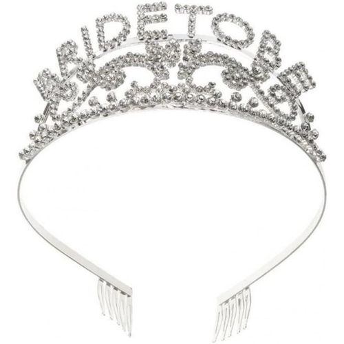Casque De Mariage En Épouse Paillette Pour Être Couronne Bande Princesse Élégante Couronne Pour Les Fournitures De Douche Nuptiale De Mariage