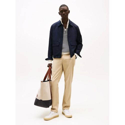 Chino Droit Denton En Satin Denton Chino Satin/Batique Khaki - 32-32