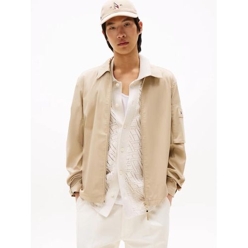 Surchemise De Sport À Logo En Caoutchouc Tech Shirt Jacket/Sandalwood - S