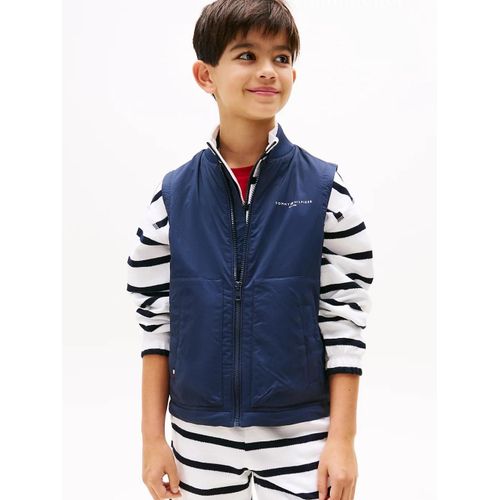 Doudoune Sans Manches Ultra-Légère U Lw Padded Packable Vest/Dark Blue - 122 Cm