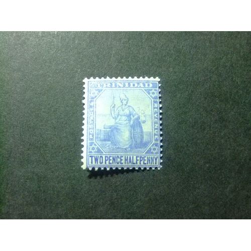 51 Trinidad Trinite 1906 1909 / Britannia / Yvert 70 (*) Filigrane Ca Multiple
