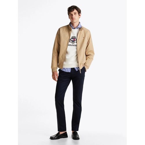 Pantalon Slim Bleecker En Satin Bleecker Cotton Satin/Navy Blue - 29-32