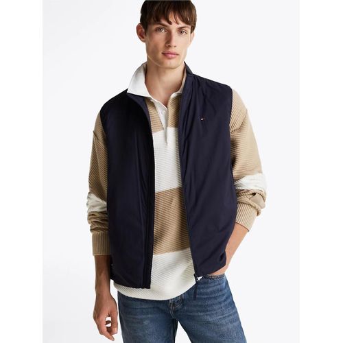 Gilet Sans Manches Compressible Déperlant Tech Packable Vest/Navy Blue - L