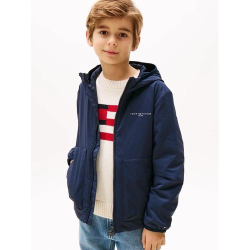 Doudoune Ultra-Légère Et Pliable U Lw Padded Packable Hood Jacket/Dark Blue - 164 Cm