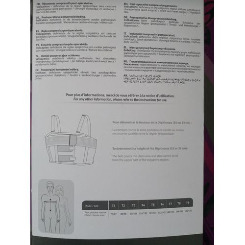 Ceinture Thoracique Médical 